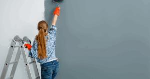 peindre un mur
