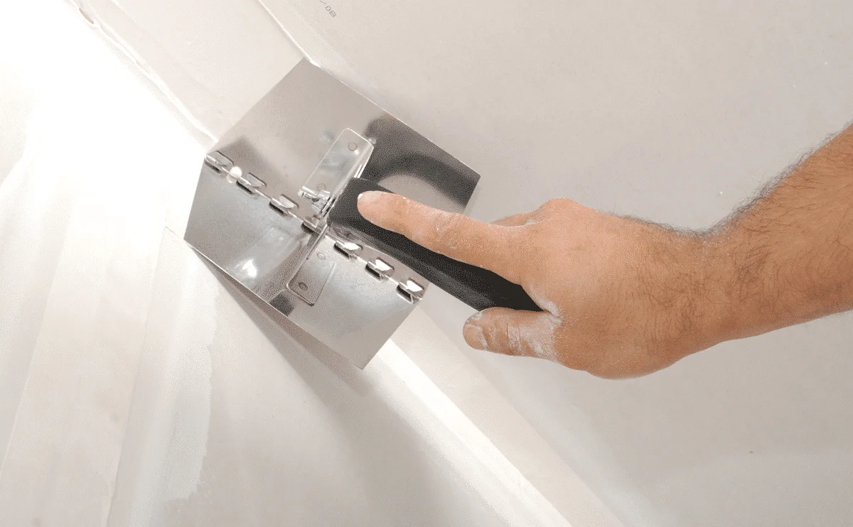 comment réparer angle d'un mur