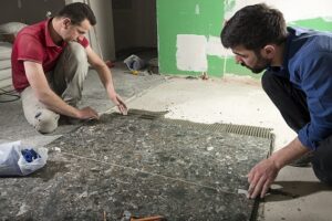 Cours de pose de carrelage à domicile