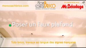 poser un faux plafond