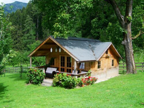 chalet de jardin