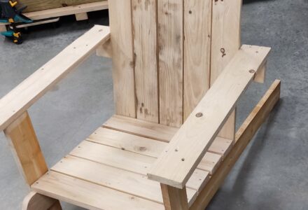 Atelier bricolage avec palettes en bois
