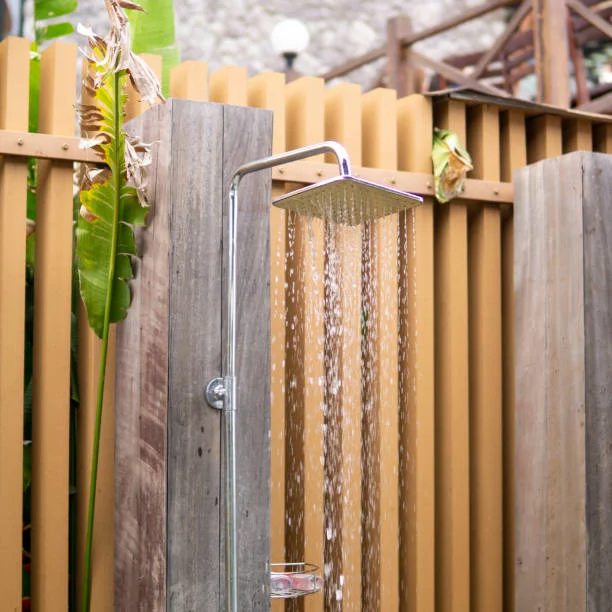 douche extérieure