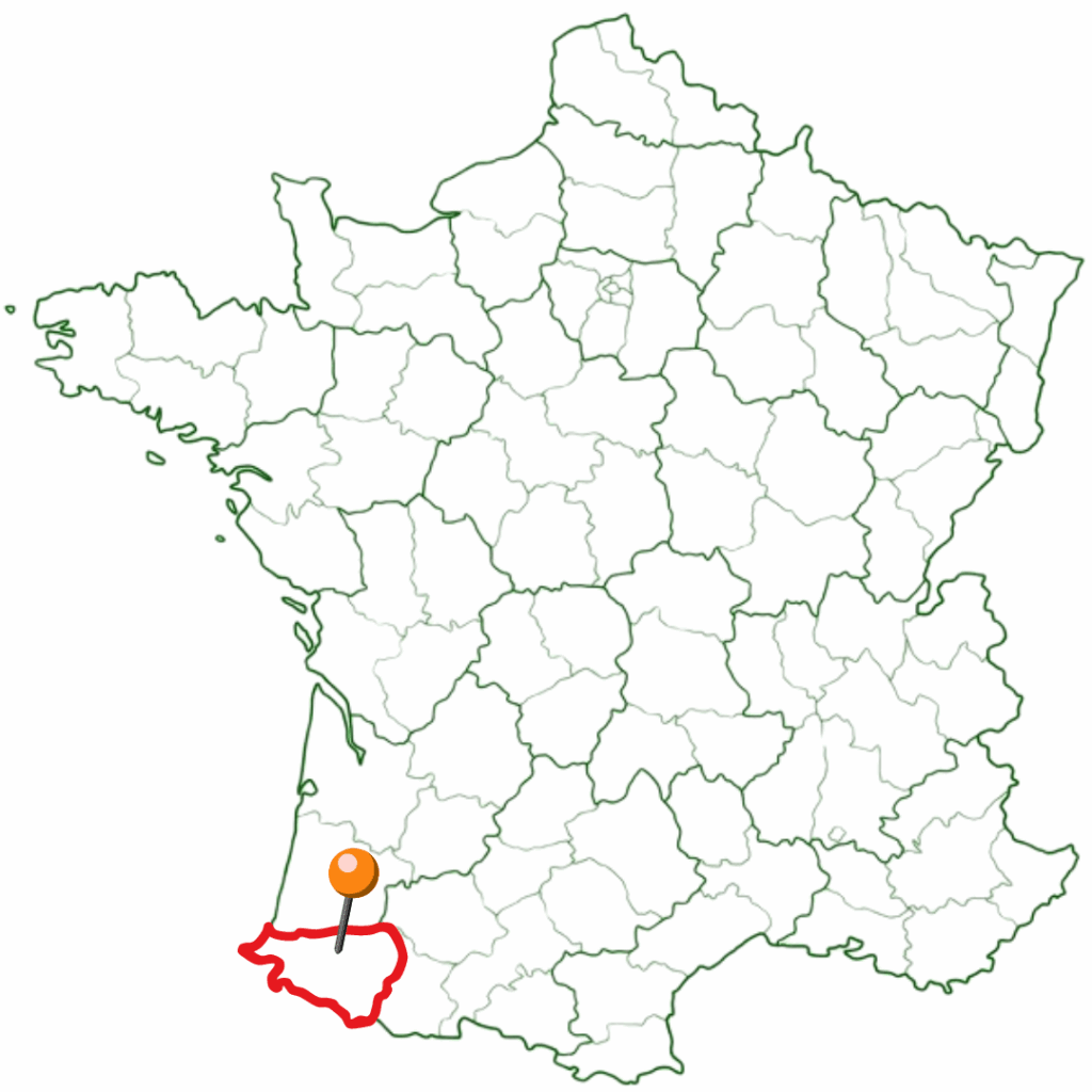 carte france coach nouvelle aquitaine