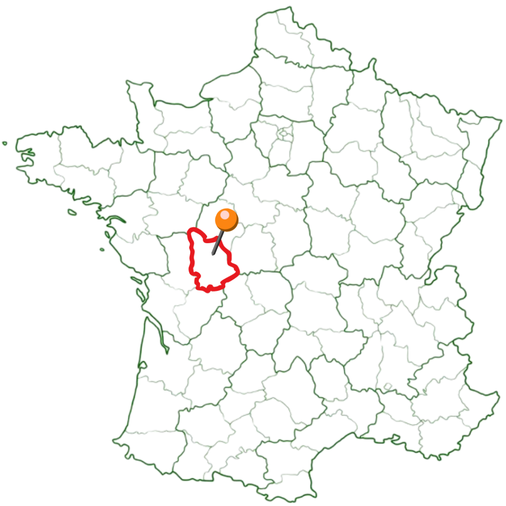 carte france la vienne