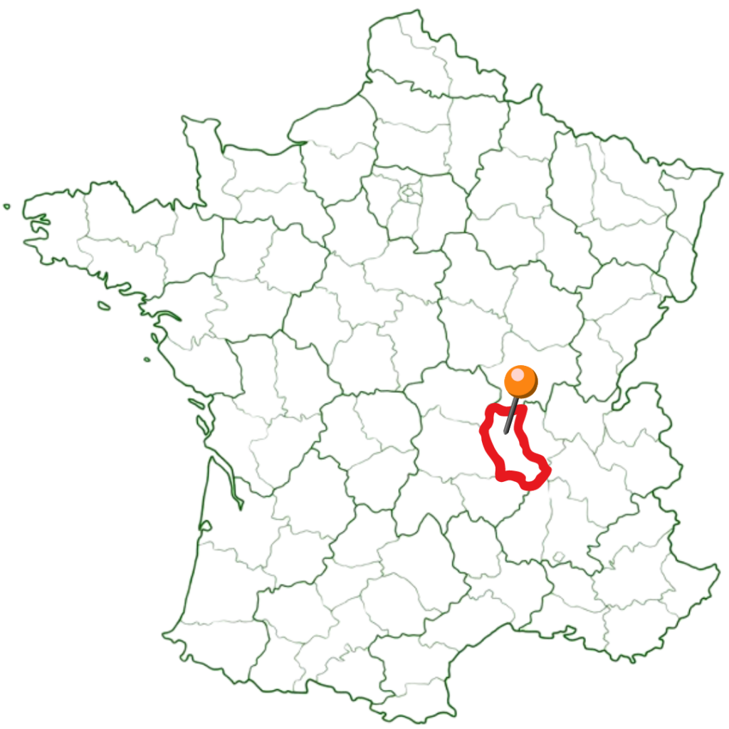 carte france loire