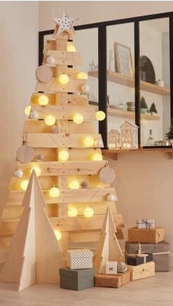 Make it adulte création d'un sapin en bois