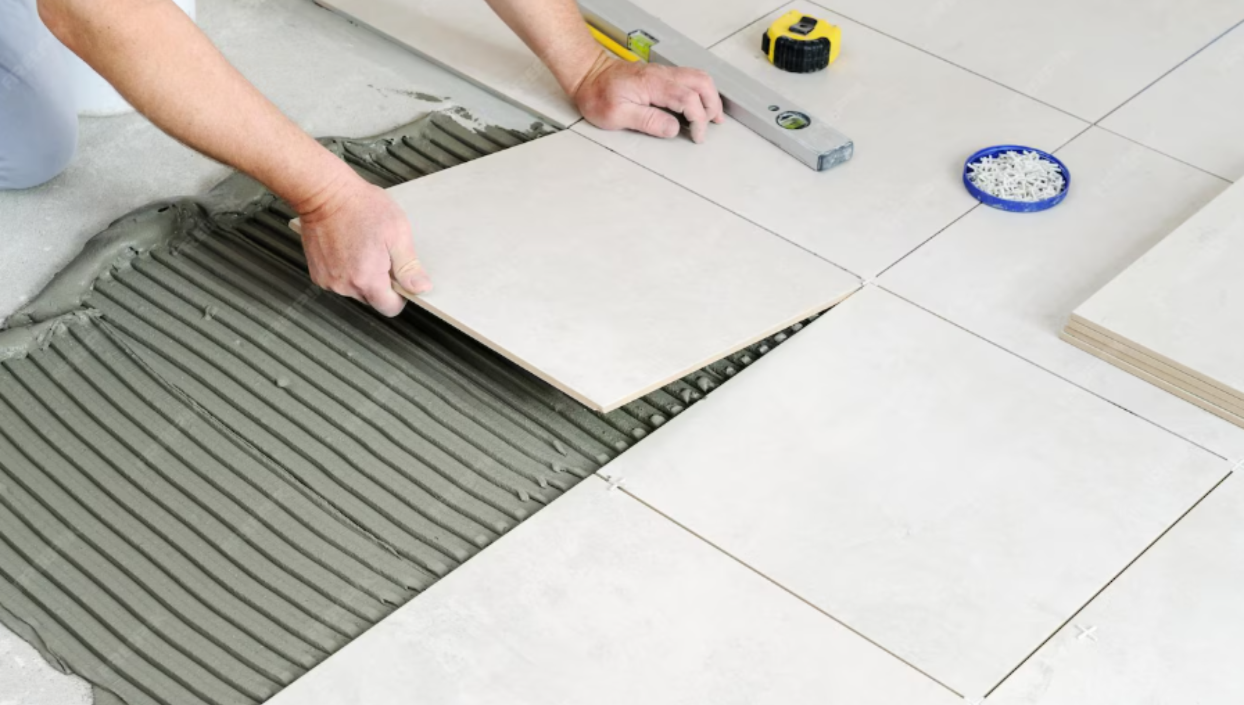 Apprendre à poser un carrelage