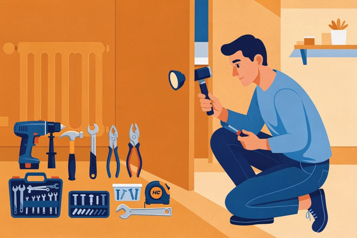 Choisir les meilleurs outils selon vos travaux : profil projet — Illustration — comparatif outils bricolage — Mon Coach 
