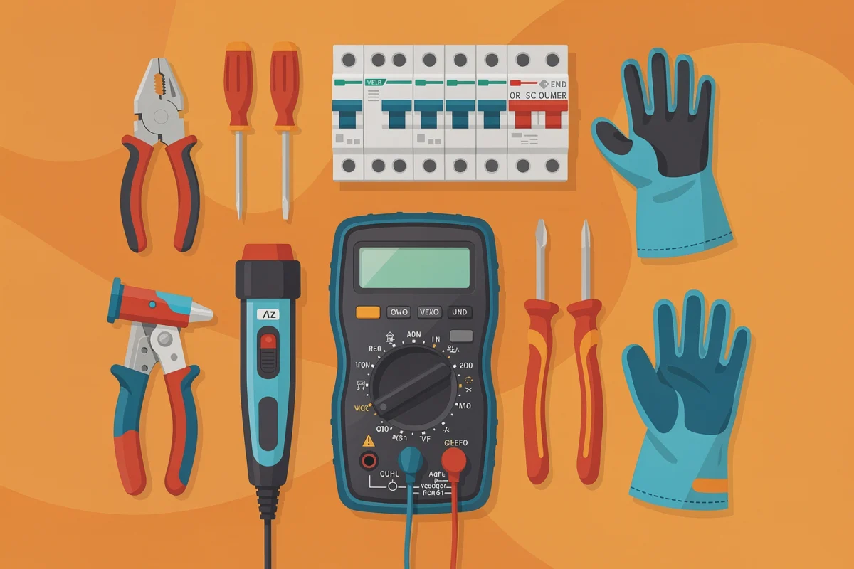 électricité domestique bricolage — Préparer votre intervention : matériel, sécurité, méthode