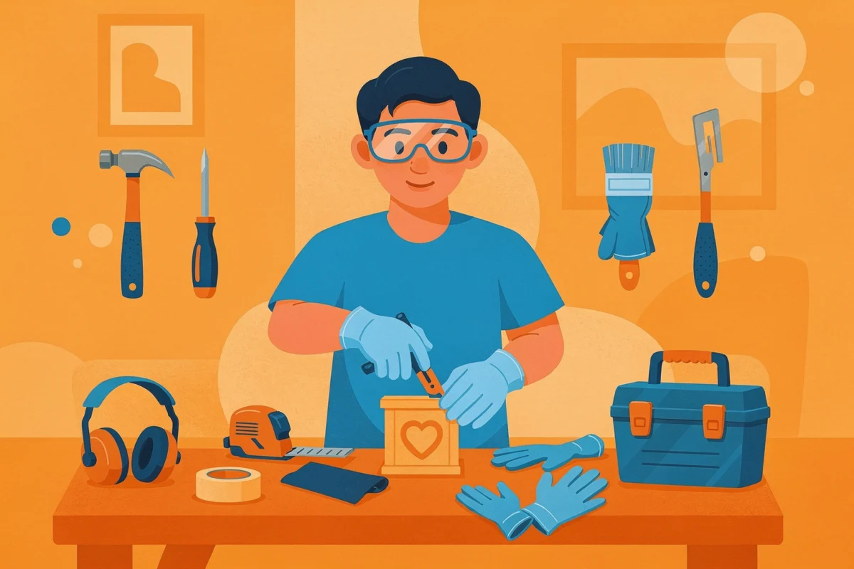 Prérequis et préparation : partir sur une base propre e idées déco bricolage — Prérequis et préparation : partir sur une base propre et sûre