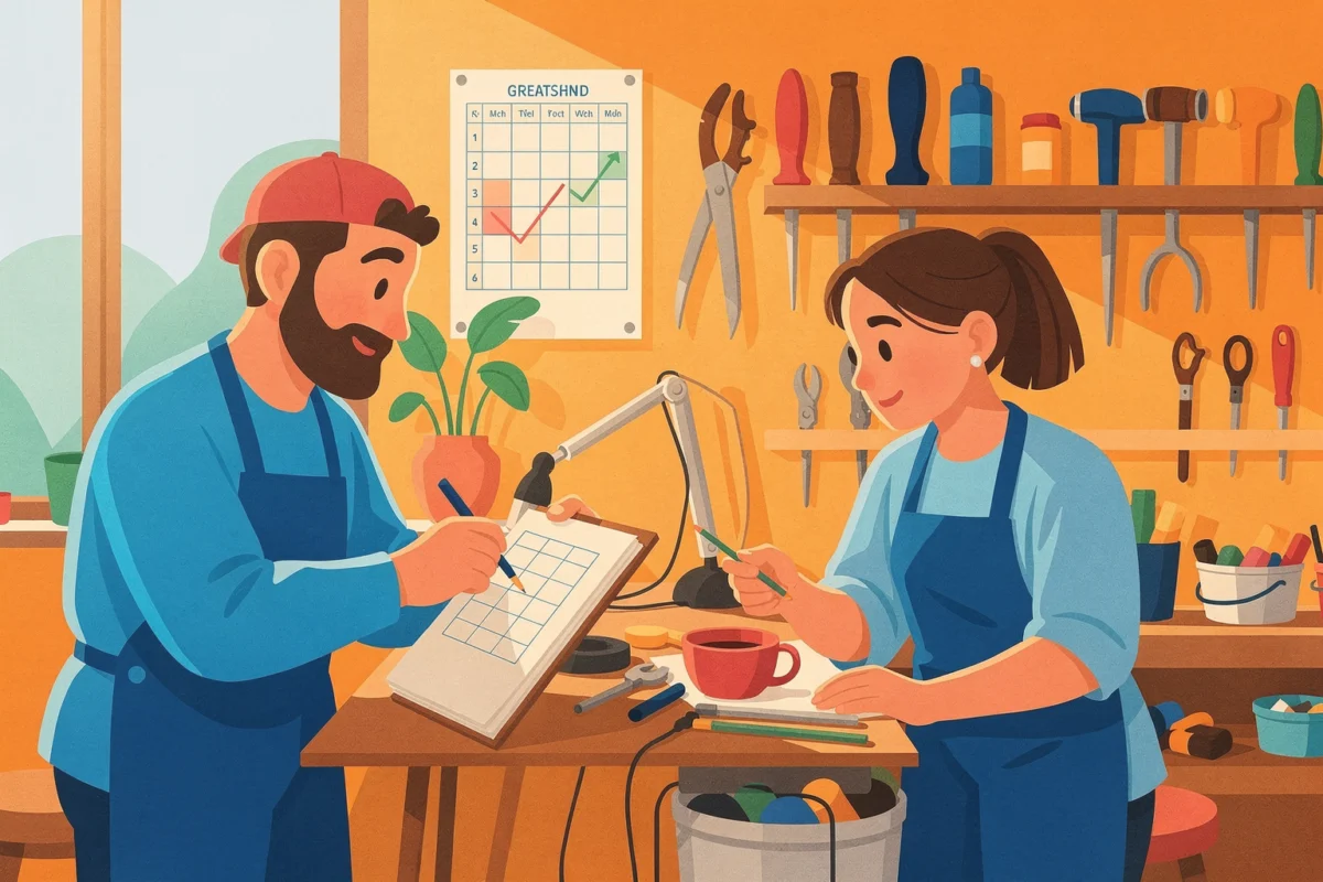 Cadrer la collaboration : valeur, formats et règles... collaboration artisans : Cadrer la collaboration : valeur, formats et règles de qualité : Illustration