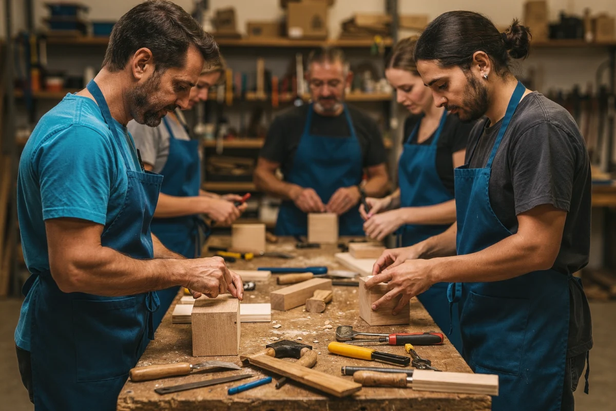 Collaboration artisans : lancer des cours de bricolage solides