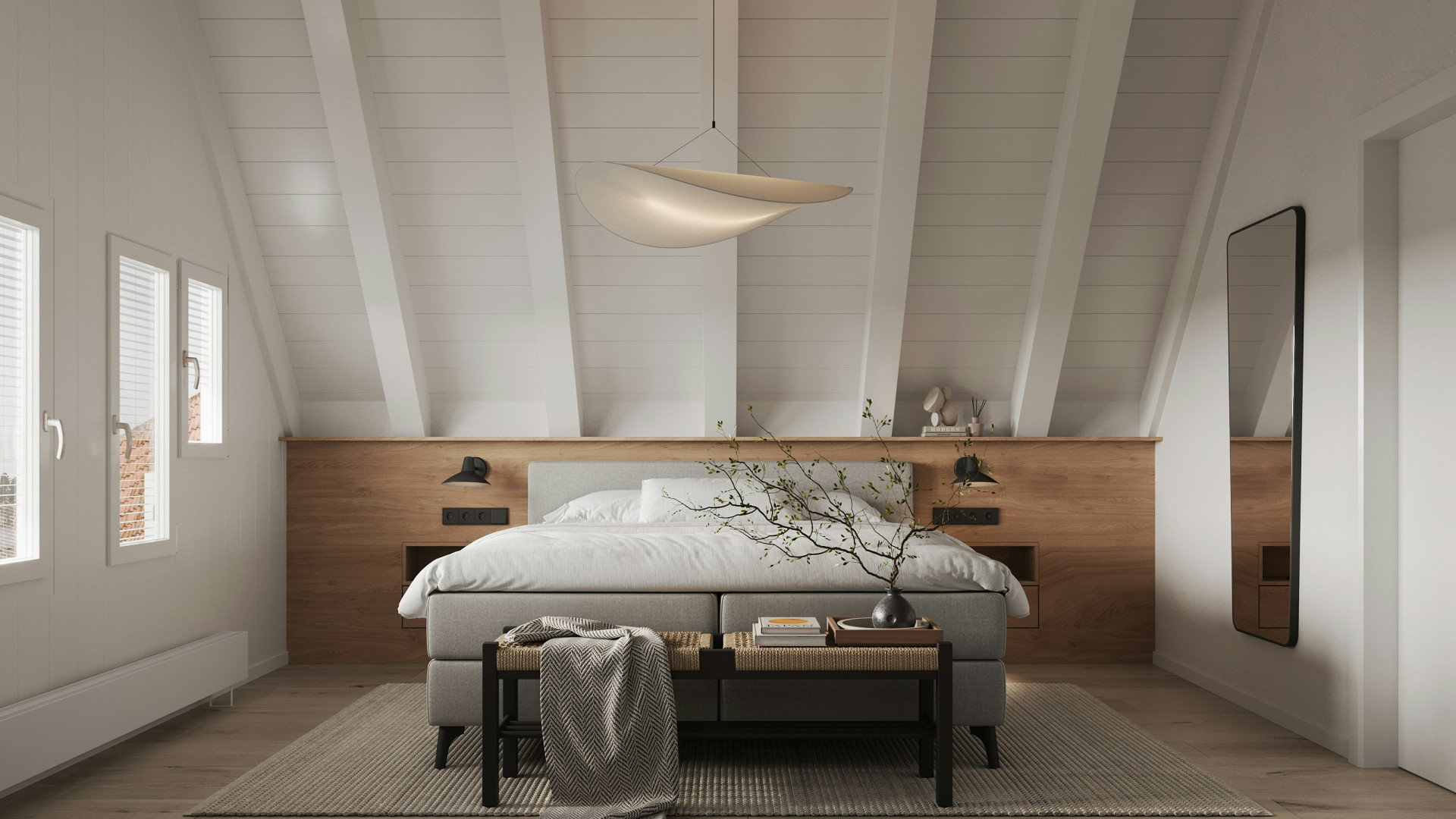 Lit 180x200 : quelle surface de chambre faut-il prévoir ?