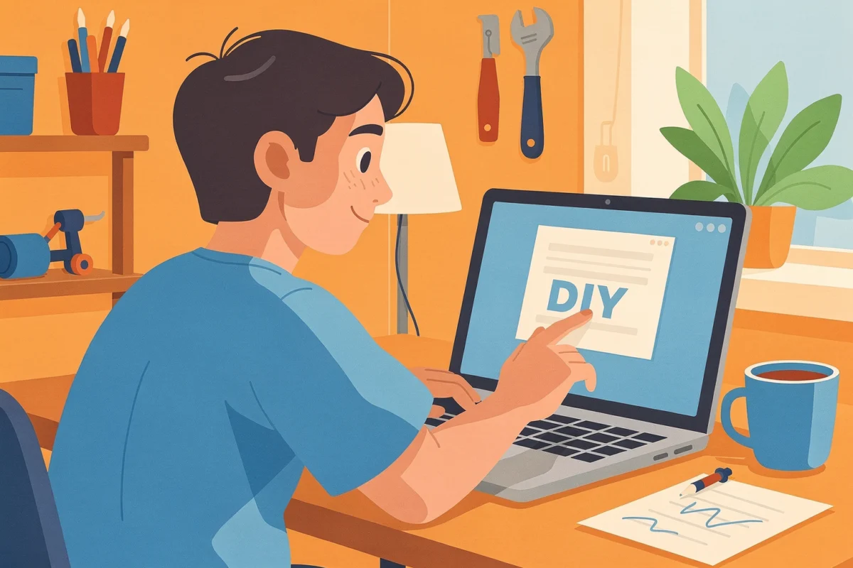 Trouver un cours de bricolage adapté à votre besoin réservation cours en ligne : Trouver un cours de bricolage adapté à votre besoin : Illustration